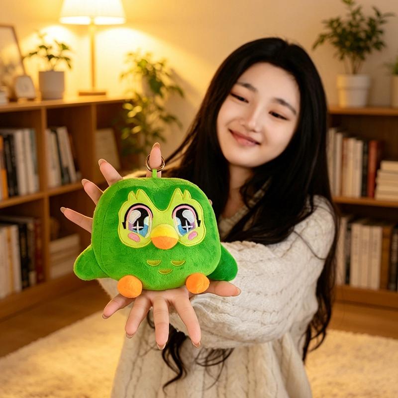 Кавайная зеленая сова плюшевая мультяшная аниме плюшевая игрушка мягкое набивное животное плюшевые куклы детский подарок на день рождения