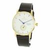 TRIWA Men's and Women's Unisex Falken Small Seconds Brown Leather Gold Watch FAST110-CL010413