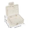 With Ring Shaped Handle Woven Picnic Box Handwoven Rattan Storage Box  Wedding Party