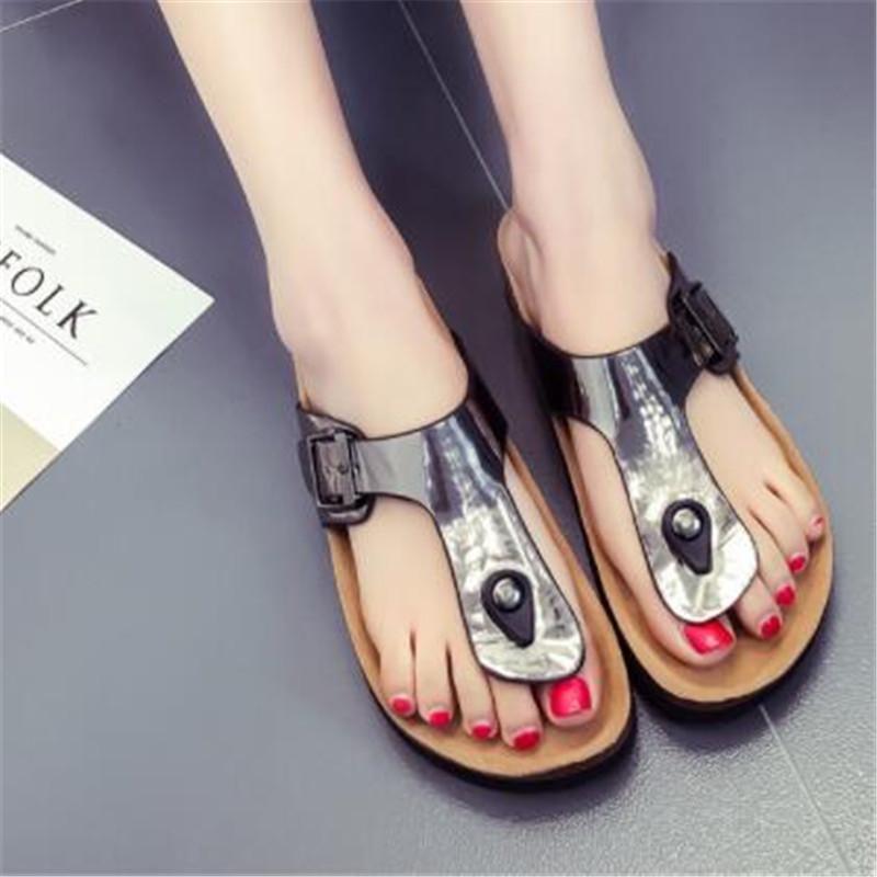 Premium Quality 7 Colors Women Summer Beach Flat Flip Flops Non-slip Sandals