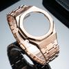 Корпус и ремешок из нержавеющей стали Для Casio G-SHOCK GM2100 GBM-2100 GM-2100 Замена Цельнометаллический безель ремешок для часов Аксессуары