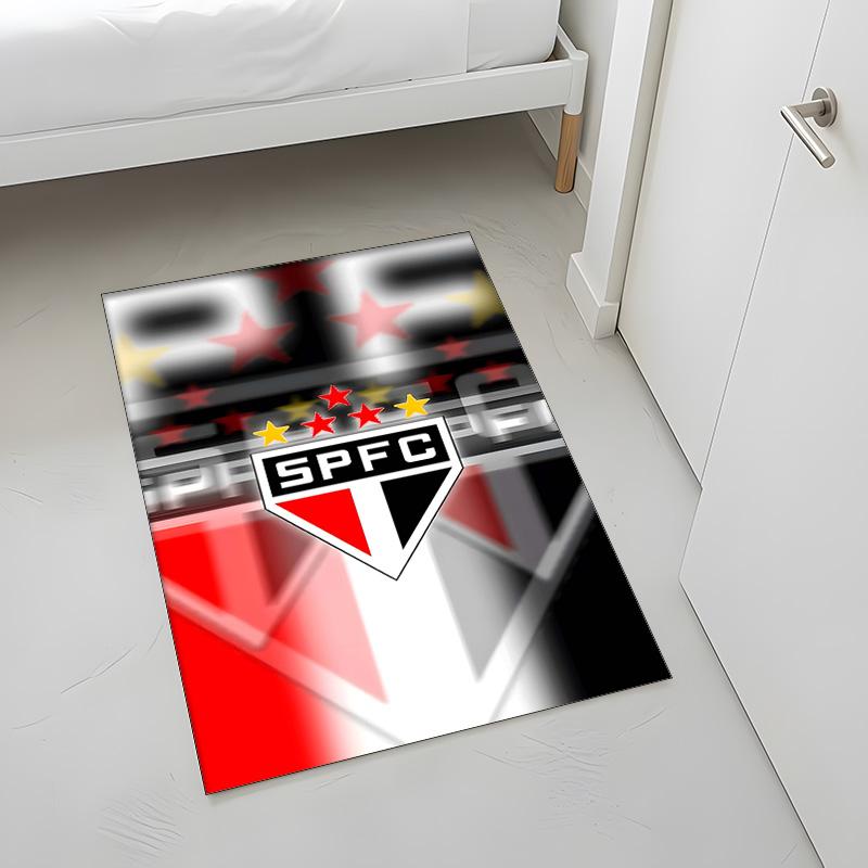 Sao Paulo Futebol Clube (14) Rug Suitable For Living Rooms Bedrooms Computer Rooms Dining Areas And Placement Under Tables And Chairs Also An Ideal Ch
