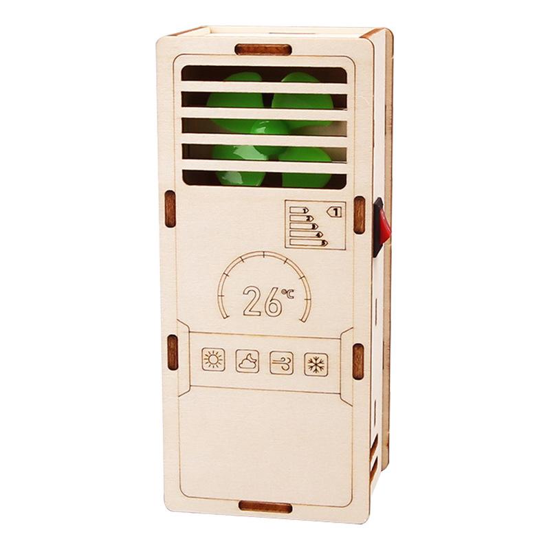 Сделай сам Физическая модель Научный эксперимент Обучающая игрушка Вентилятор кондиционер стиральная машина ручная работа мелкое производство