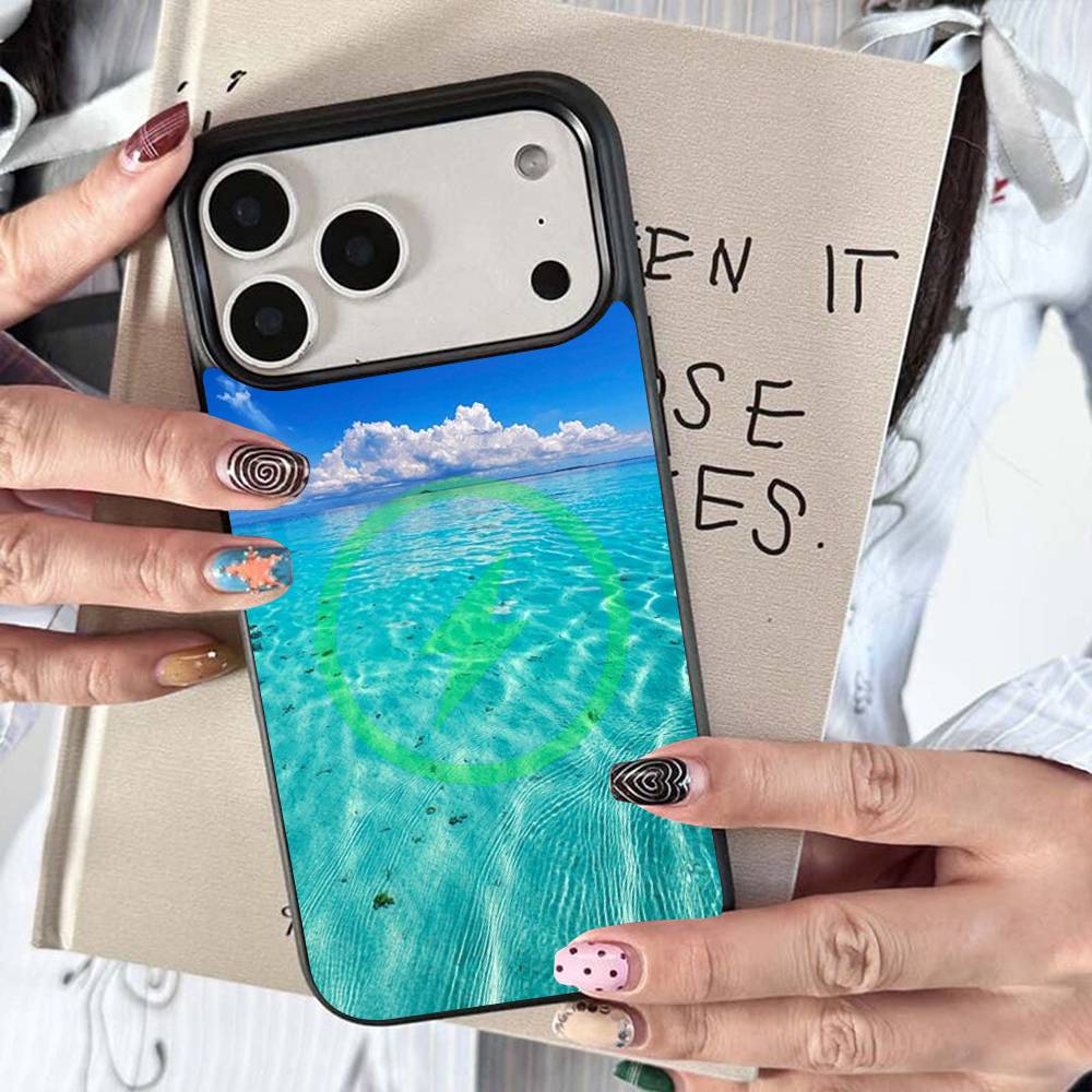Sea blue Sky beach For Magsafe Wireless Charge Case For iPhone 17 16 15 14 13 12 11 15 Pro Max Magnetic Cover