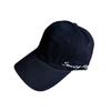Embroidered Breathable Cotton Letter Cap With Wide Brim Sunshade Sports Outdoor