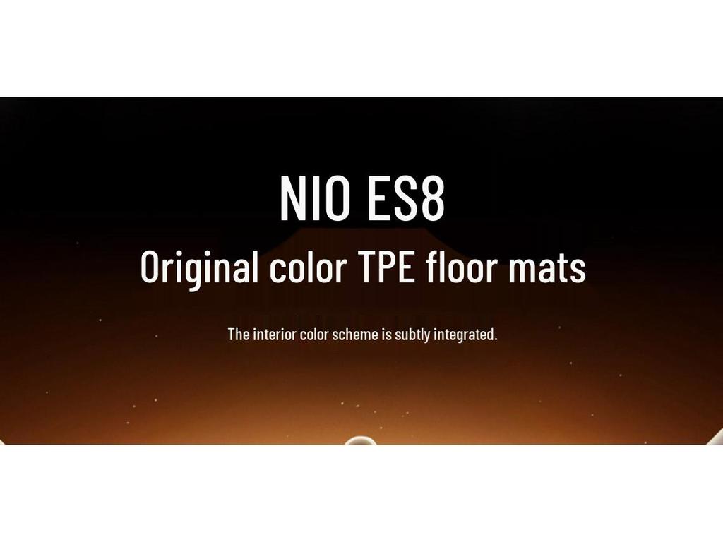Nio ES8 Floor Mats TPE2026 Six-Seater Interior Carpet Set