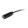 1M 3.5mm 4 Pole Jack Male To Female Earphone Headphone Audio Extension Cable