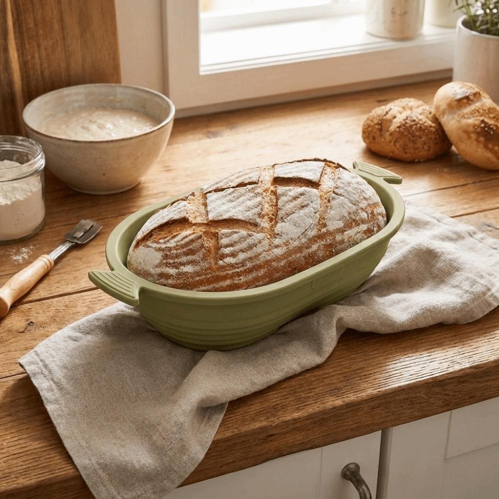 Heat-Resistant Sourdough Bread Baking Bowl Food Grade Dough Fermentation Bowl Bread Making
