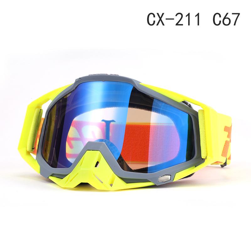Ветрозащитные мотоциклетные и лыжные очки для использования за границей: 100% Внедорожная езда, катание на природе и защита при скоростном спуске