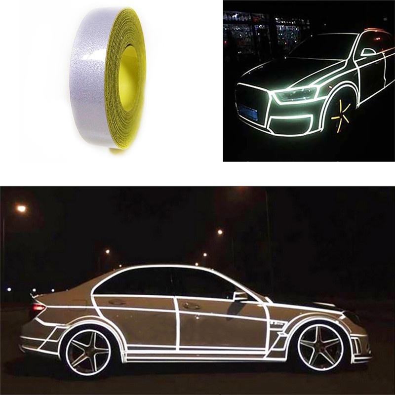 Car Auto Truck Reflective Strip Safety Warning Conspicuity Tape Sticker