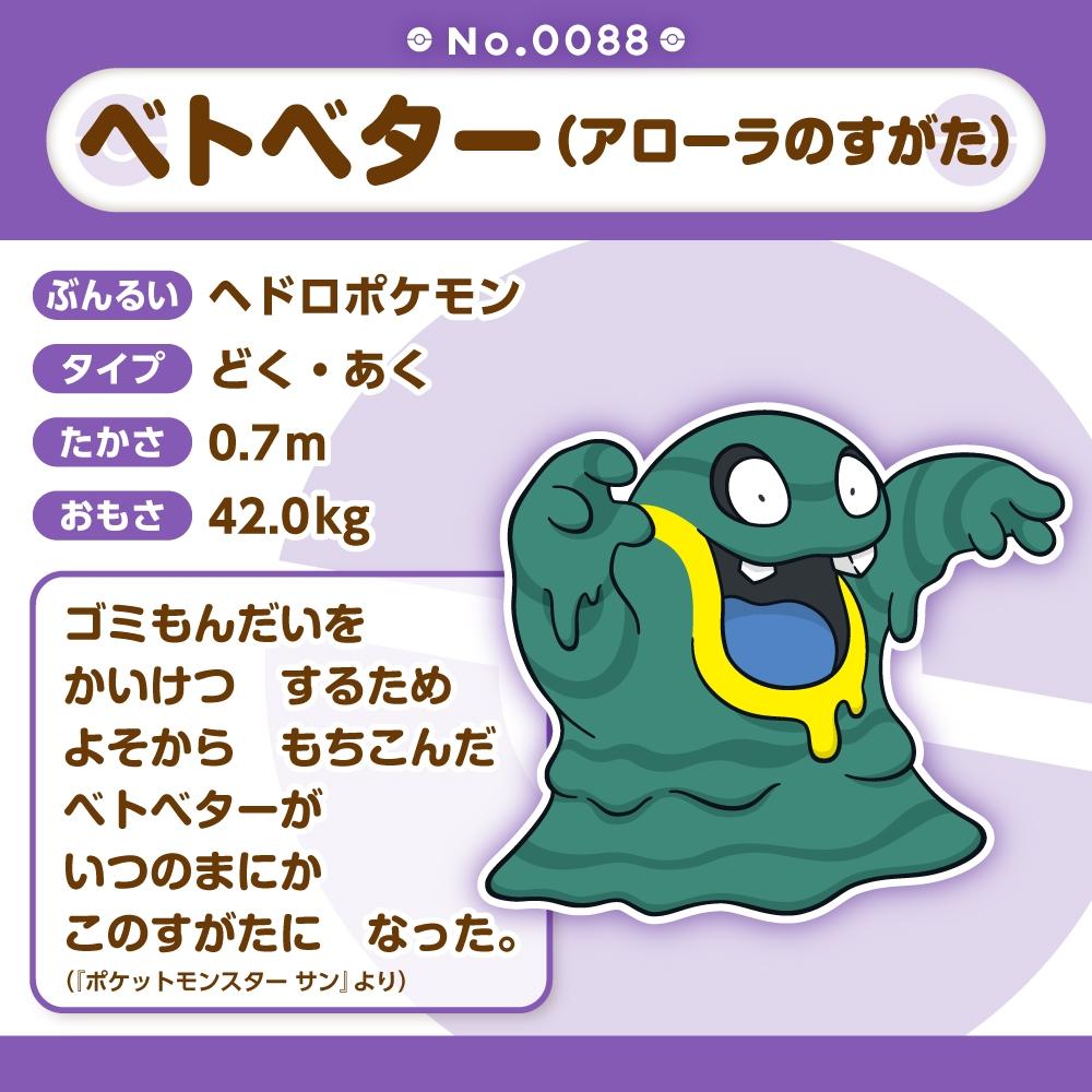 Плюшевая кукла Покемон Pokémon fit 88 Алоланский Гример Япония НОВЫЙ