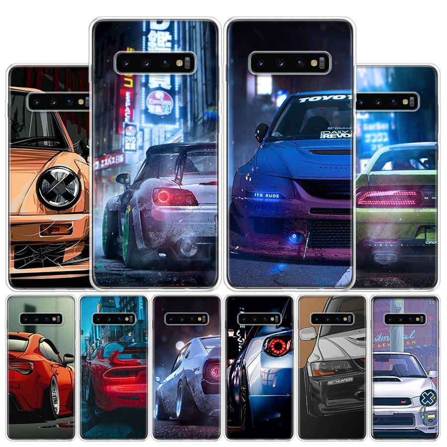 Горячий чехол для телефона JDM Japan Sport Car для Samsung Galaxy S24 S23 S22 Ultra S21 S20 Fe S10 Plus S10E S9 S8 + Shell Coque
