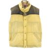 Crescent Down Works Сделано в США Пуховый жилет S Желтый Мужской Б/У