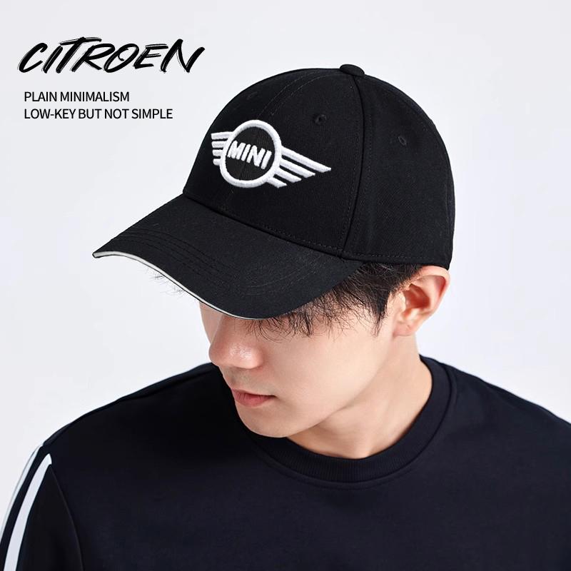 MINI Emblem Baseball Hat Men Women Adjustable Peaked Cap For MINI Cooper R56 F56 R50 JCW Cabrio Aceman Countryman Clubman Coupe uylez55