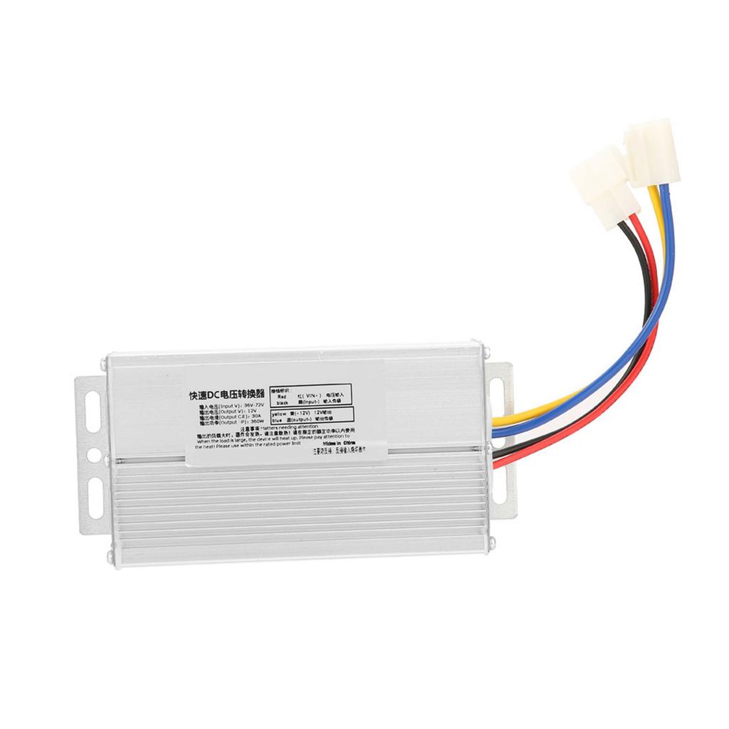36 72V To 12V 30A 360W DC Converter Adapter Voltage Transformer