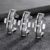 Для Tissot 1853 T035617 T035439 Пряжка для часов из нержавеющей стали Бабочка Пряжка для ремешка Металлическая кнопка для часов Аксессуар для ремешка