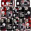 Чехол для телефона Samsung Galaxy S25 S24 S23 iPhone 16 15 Xiaomi Redmi Note 14 13 12 16E X 11 Pro Max 14C OPPO Moto Huawei Cartoon Tokyo Ghoul Cute Cover