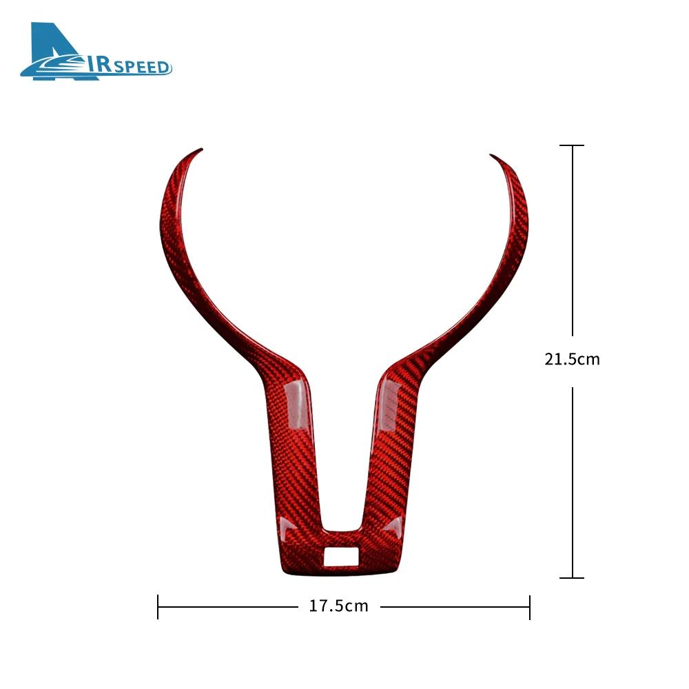 For BMW M Series M3 F80 M4 F82 M5 F10 X5M F15 X6M F16 2015 2018 Hard Carbon Fiber Steering Wheel Decoration Frame Cover Sticker