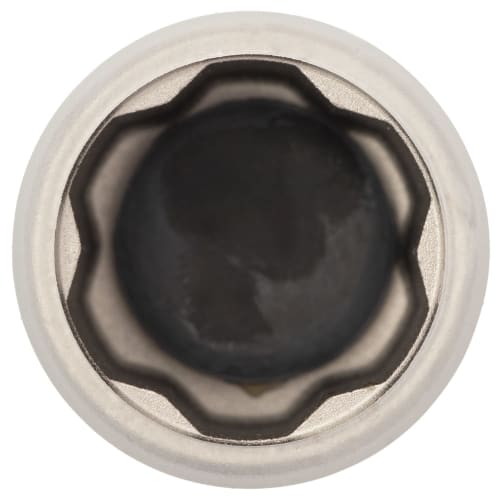 TONE Quick Fit Thin Long Foil Nut Socket with Protector 4APQF-17LN Drive Angle 12.7mm (1/2") Blue Width Across Flats 17mm