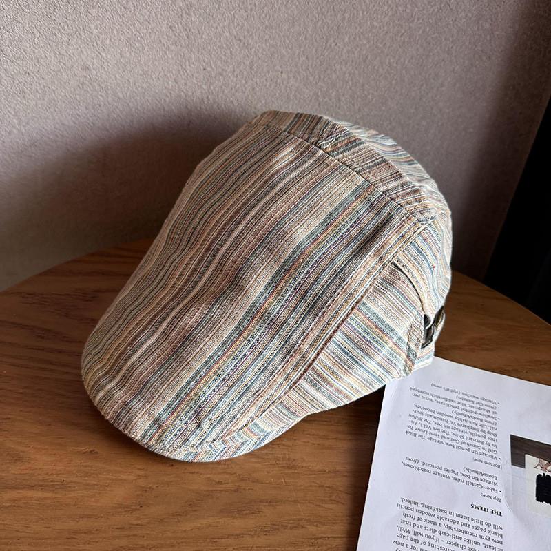Lightweight Cotton Duckbill Cap With Sun Protection For Summer Travel And Leisure