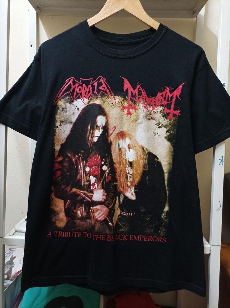 Mayhem Morbid Black Metal Tshirt Black Emperor Darkthrone Unisex Tshirt KH6316