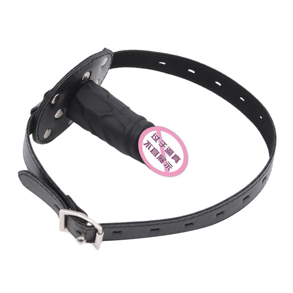 SM Силиконовые дилдо Шариковый кляп Глубокая глотка Пенис Рот Шарик Сексуальная секс-игрушка Взрослые секс-товары Женский раб Связывание Обучение