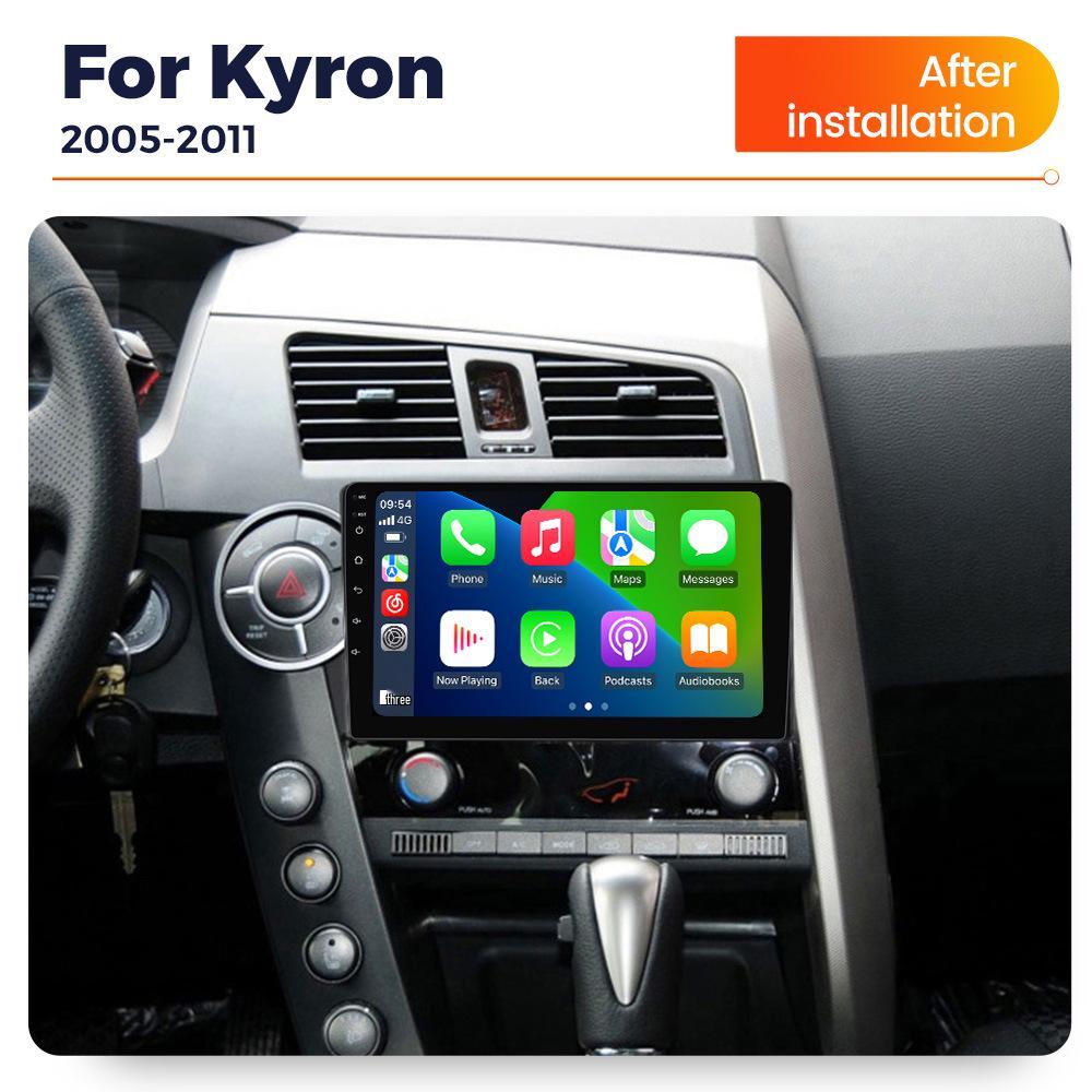 Compatible with SsangYong Kyron 2005-2011: Car Navigation with Wireless CarPlay
