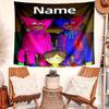 Personalized Poppy Playtime Background Tapestry,Custom Name Birthday Party,Multifunctional Wall Decoration for Home Decor,Various Occasions