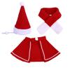 LWN Lovely Pet Christmas Costume Santa Claus Cape/Hat/ Scarf for Cats Dogs