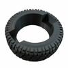 Tire-shaped Business Card Holder Creativity Black Desktops Card Display Stand Unique Novelty Name Card Organizer Room Decor