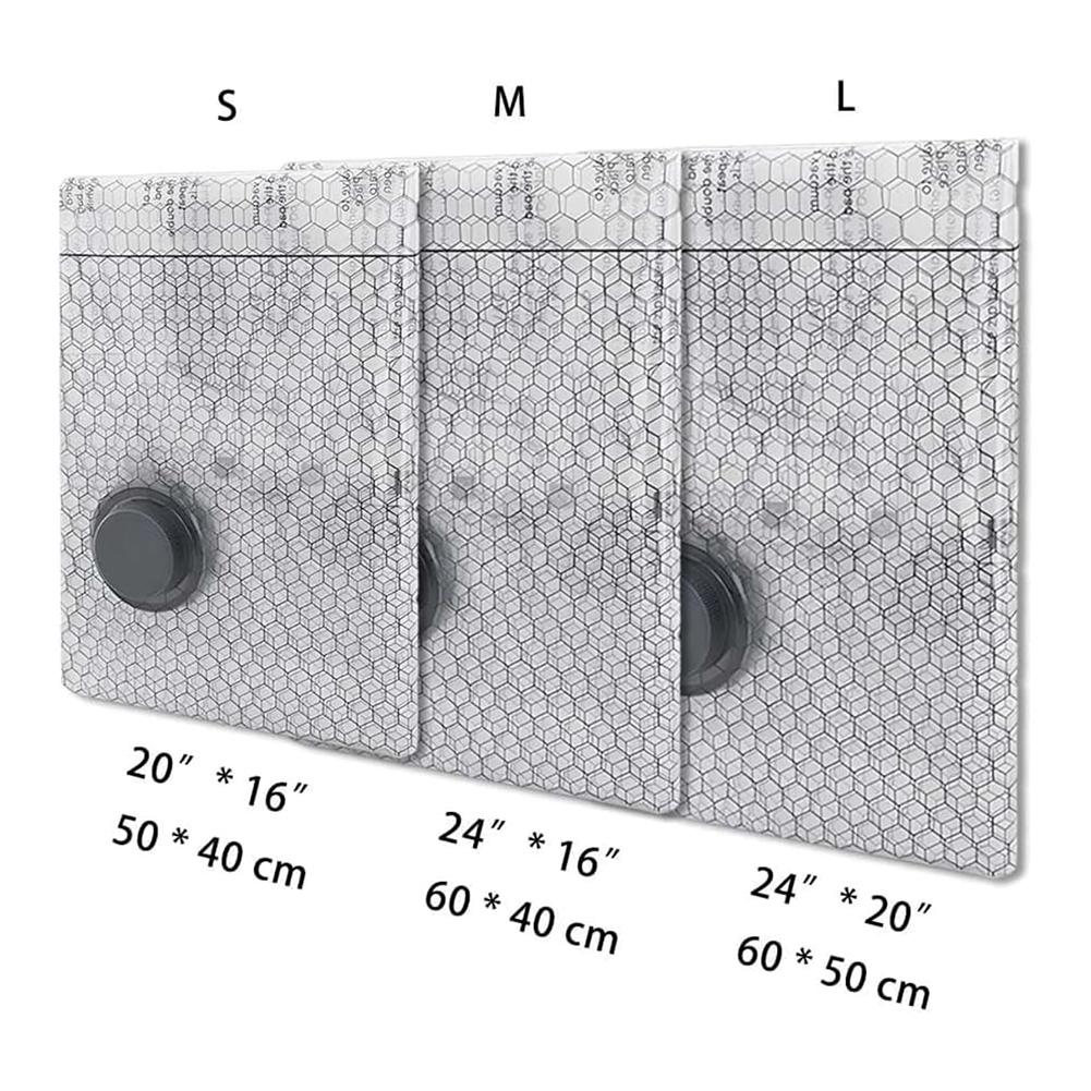2/3/4/5 наборов Беспроводные дорожные вакуумные пакеты Беспроводные дорожные вакуумные пакеты и перезаряжаемый воздушный насос Экономия места тканевые Аксессуары для хранения