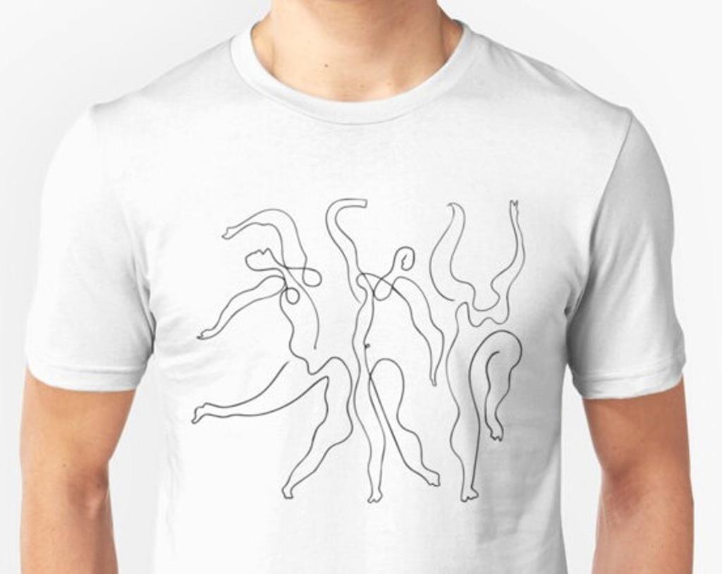 Henri Matisse Dance T-shirt: 1910 Fine Art Tee
