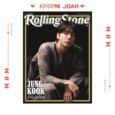 Rolling Stone UK ВЫПУСК 026 - ОБЛОЖКА : Чонгук из BTS