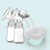 Electric Bilateral Breast Pump Super Silent and High Suction Breast Pump Automatic Postpartum Lactation Device for Mothers