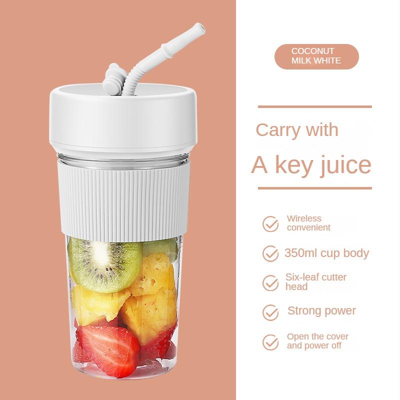Mini Portable Blender Electric Fruit Juicer Electric Juicing Cup Fresh Juice Blender Multifunction Rechargeable
