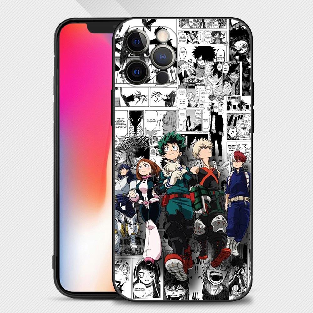 Чехол My Hero Academia Bakugou Katsuki Comics для Apple iPhone 14 11 13 12 Pro Max Mini X XR XS Max 6 6S 7 8 Plus 5 5S
