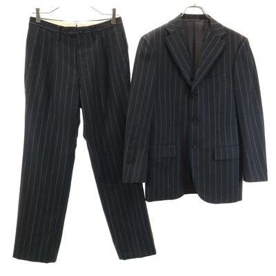 UNITED ARROWS Sovereign 100% шерсть Костюм в полоску Комплект 42 SOVEREIGN Мужской Б/У