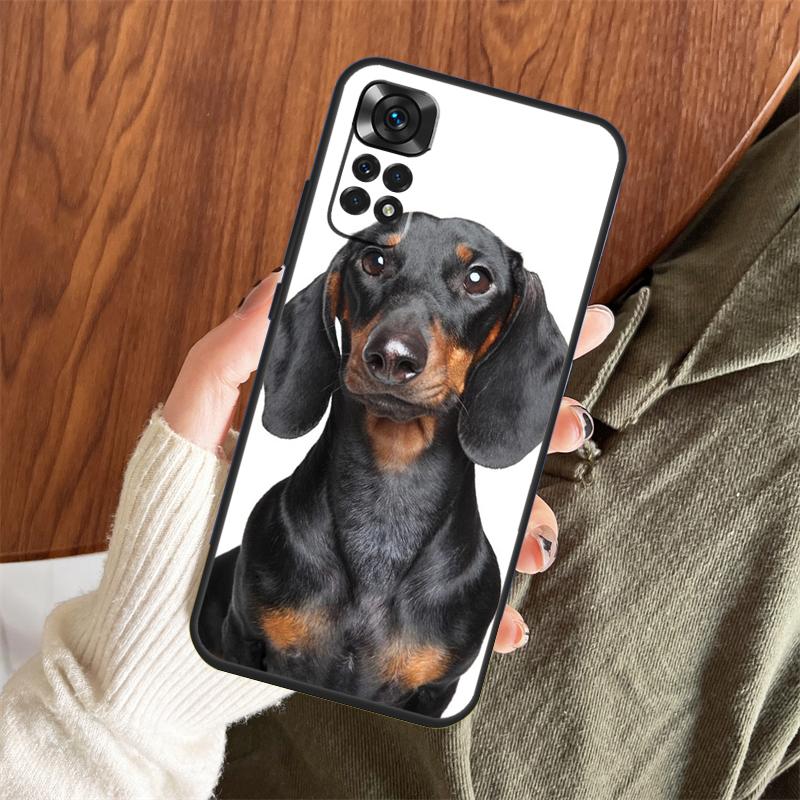 Dachshund Dog Case For Xiaomi Redmi Note 14 Pro 13 12 11 10 15 Pro Plus Redmi 13 C 15 10C 12C 14C 15C Cover