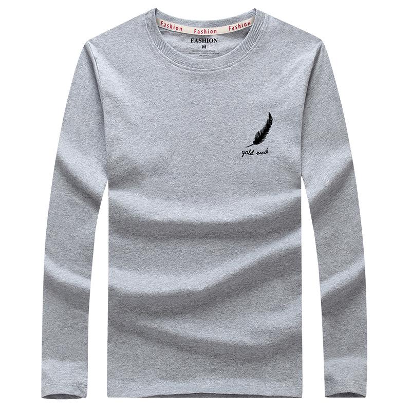 Men's Trendy Long & Short Sleeve Summer T-Shirt - Loose Fit, Plus Size, Tide Brand