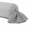 Bolster Cover - DUBLANC - 45x185cm - Pearl Grey - 100% Cotton - Durable Fabric