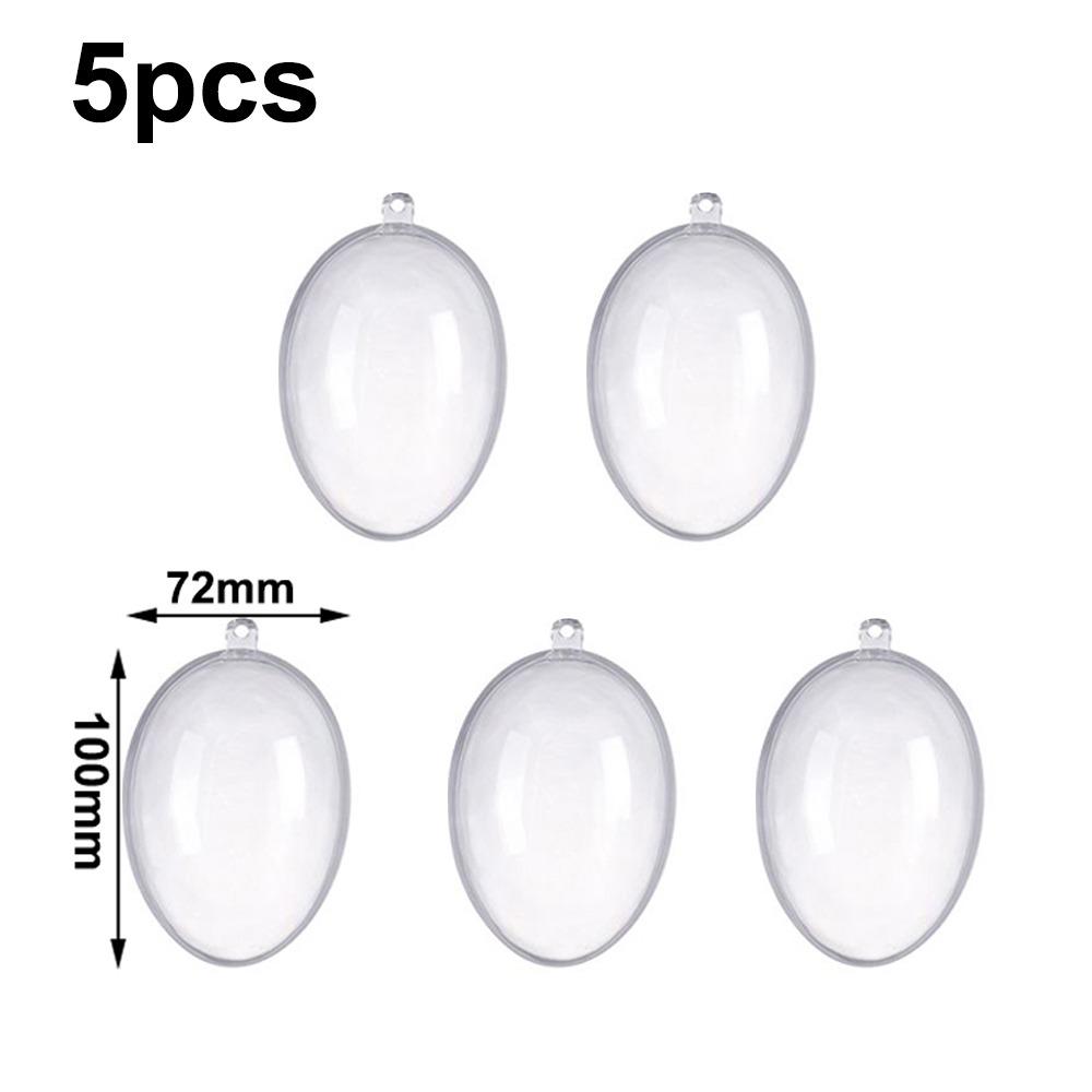 Ornaments Hanging Ornament Easter Decoration Transparent Balls Transparent Easter Egg Candy Box