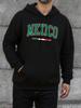 Mexico Creative Letter Printed Man Hoodie Fleece Oversize Sweatshirt Fashion Warm Pullover Autumn Casual Street Clothing Men's