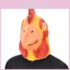 Halloween Animal Mask Latex Chicken Head With Funny Design For Kids And Adults