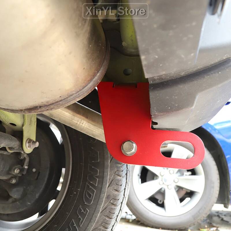 Car Trunk Front Rear Bumper Bar Towing Trailer Hook For Suzuki Jimny 2019 Up Car Accessories Red