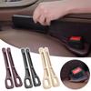 Car Seat Gap Filler 2Pcs Center Console Side Crevice Filler Strip Elastic Seat Gap Filling Strip Drop Blocker Multi Functional Car Seat Gap Plug Strip