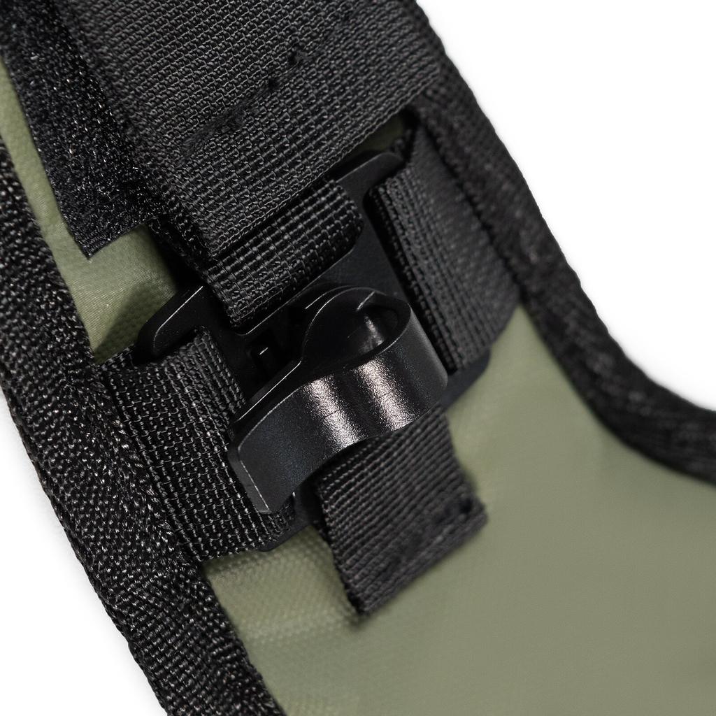 CS Tactical Chest Pack – Outdoor Running Hydration Vest with Water Bottle Holder, Lightweight Crossbody Sling Bag for Hiking, Cycling, Camping less