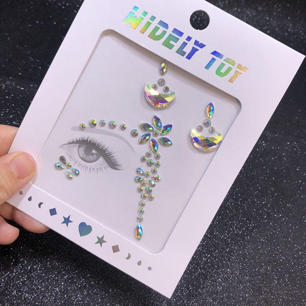 Поддельная татуировка 3D стразы наклейка без клея временная наклейка татуировка женщины