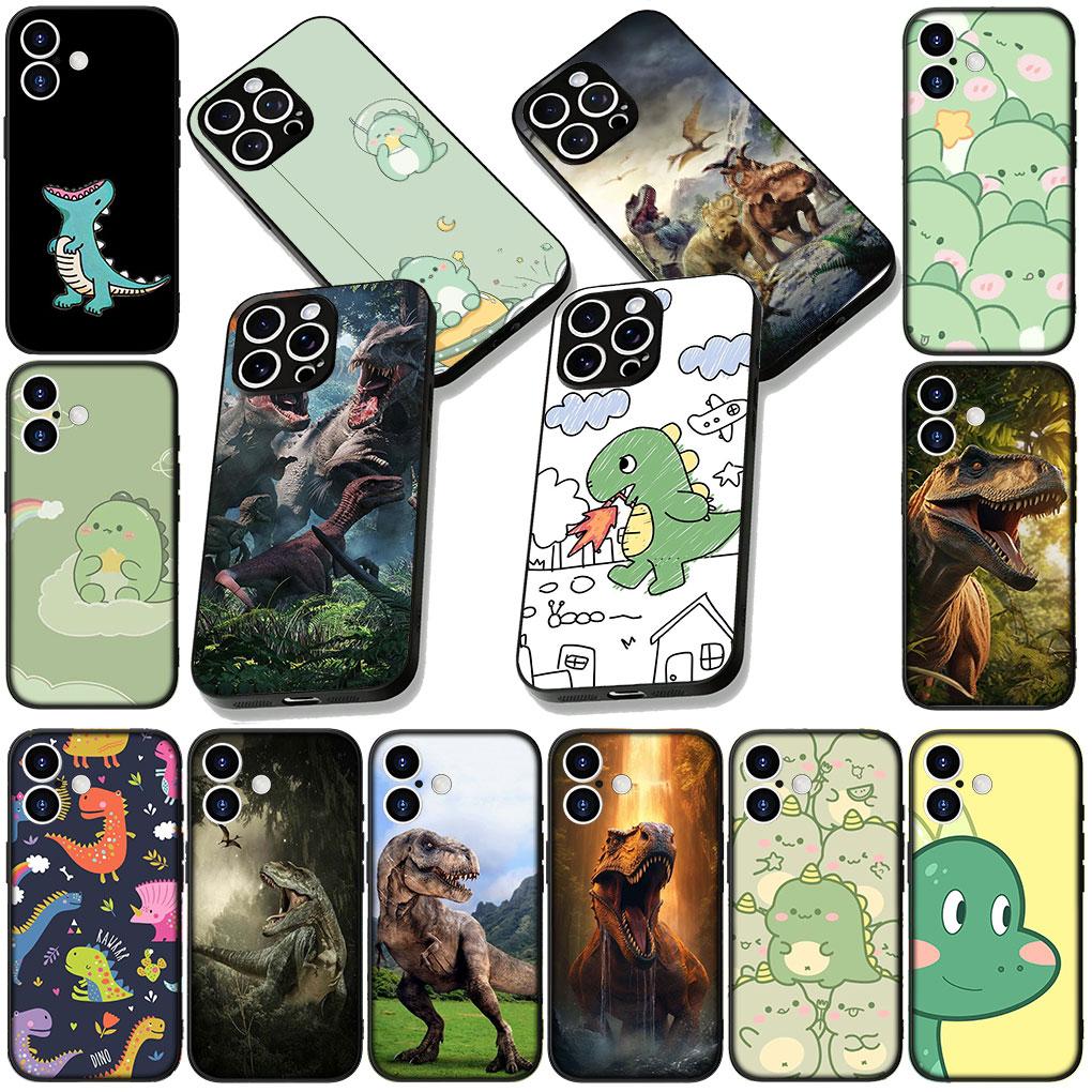 Soft Cover for Samsung Galaxy Note 20 9 8 S8 S10 S9 Plus A54 A33 A21S A31 M21 S10E A17 Coque Phone Case Cartoon Dinosaurs