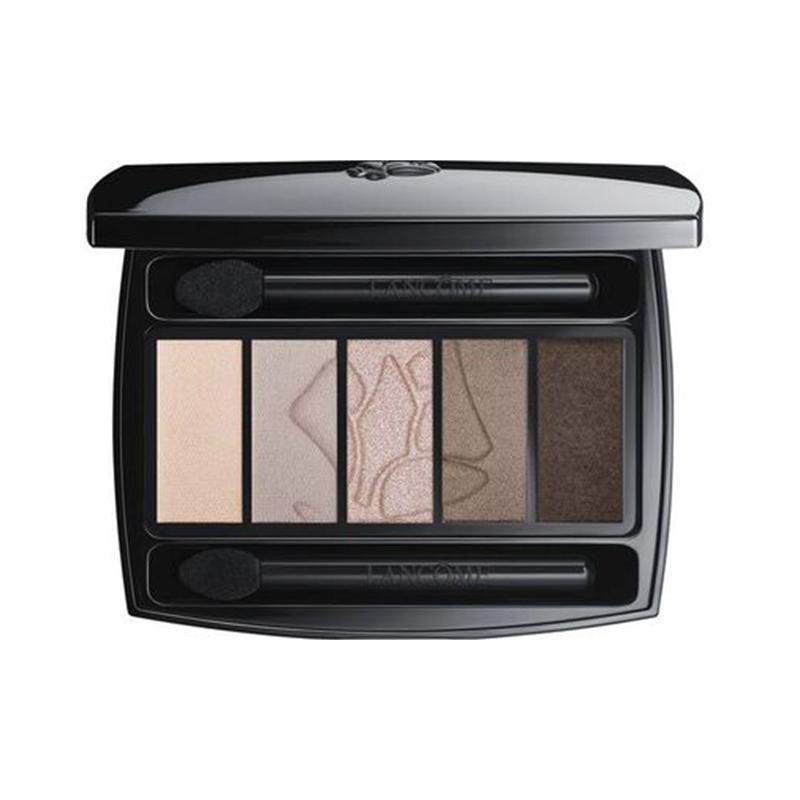 LANCÔME Тени для век Абсолютно ослепительные пятицветные тени, легко наносящиеся, металлическое сияние, темно-серый, серо-коричневый, фиолетовый, черный, серебристый 02