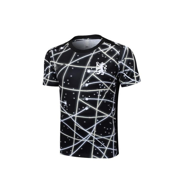 Men Women Soccer Training Polo Shirt Short Sleeve Crew Neck Sport T-Shirt Inter Milan Juventus Miami FC